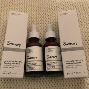 🚨Flash Sale🚨 The Ordinary AHA 30% + BHA 2% Peeling Solution 30ml